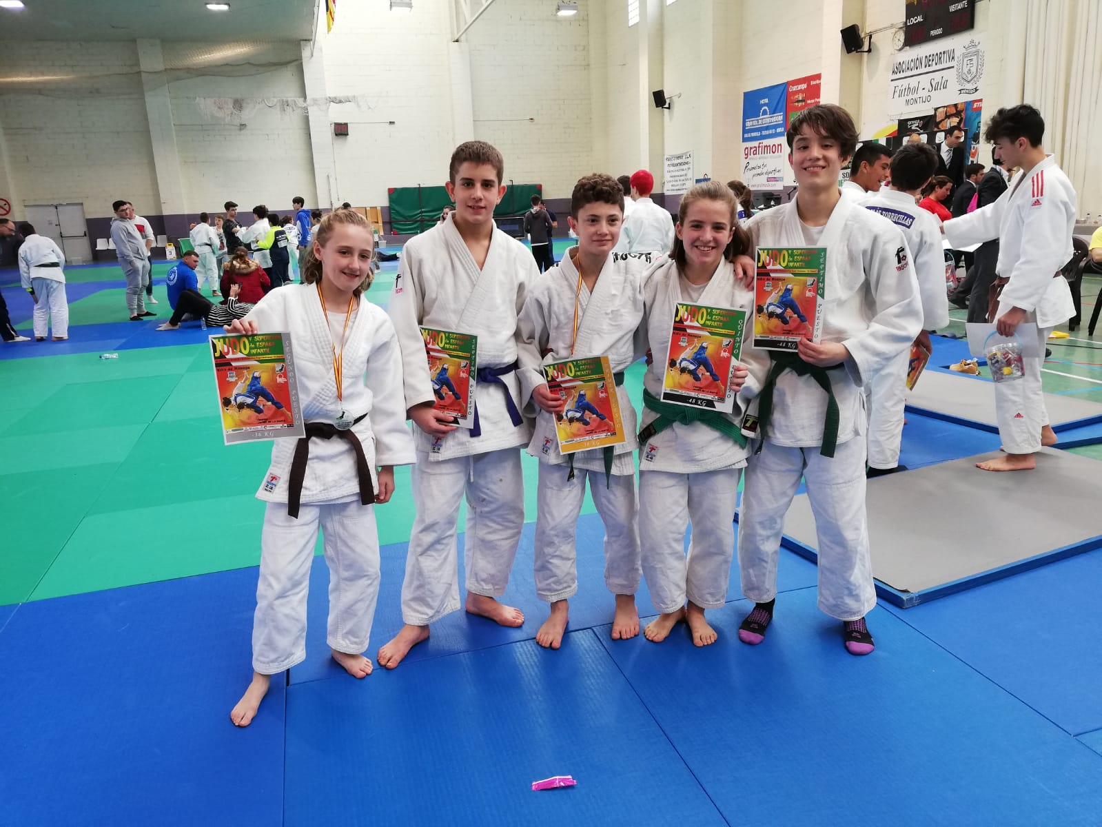 DOS MEDALLAS para los Navarros en la Supercopa de Espa&ntilde;a de Judo Infantil de Extremadura 23-02-19.